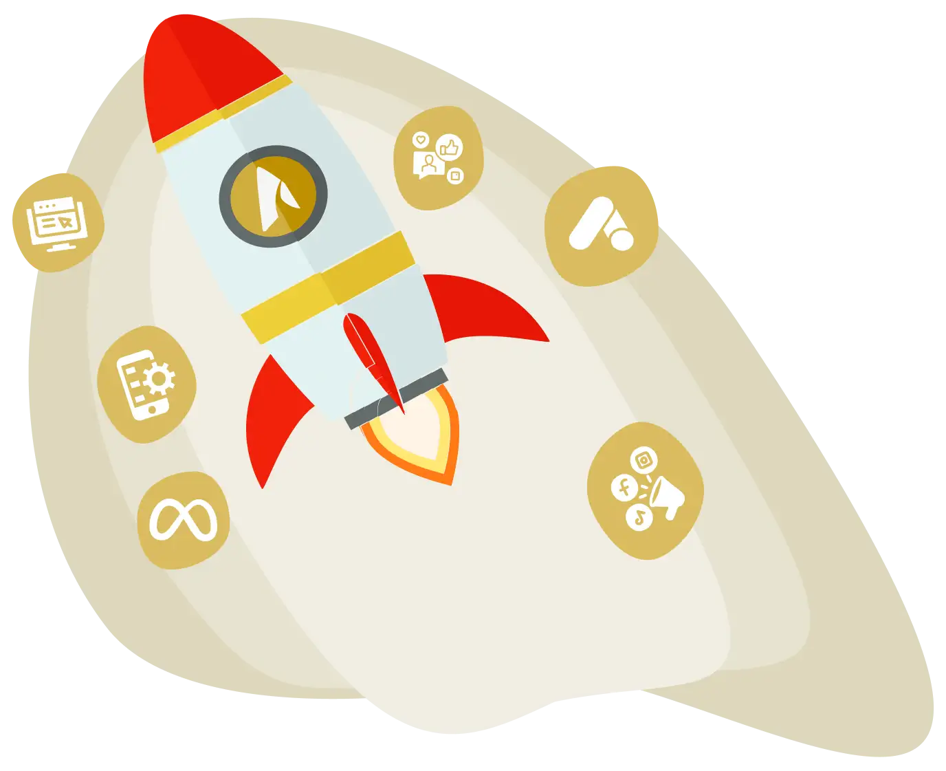 Arenvy Rocket Banner Mobile